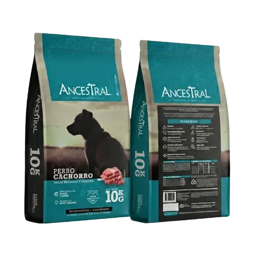 Saco de Ancestral Cachorro, alimento para cachorros
